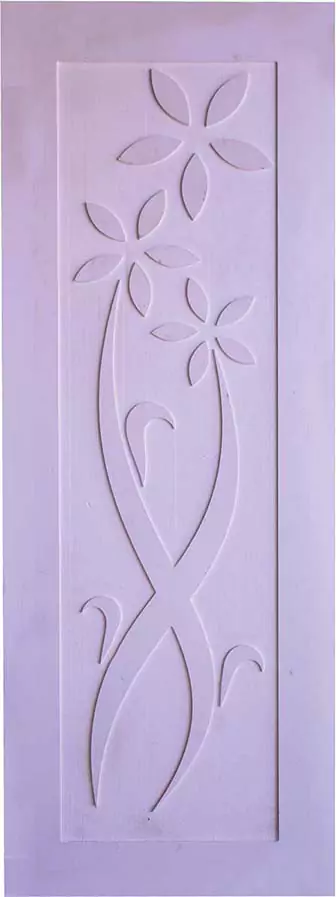 PVC Doors with flower design